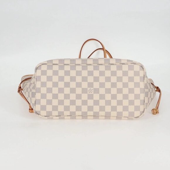 LOUIS VUITTON Damier Azur Neverfull MM Tote Bag N41605 LV Auth ac3855V - Picture 7 of 16